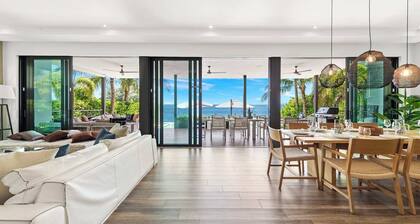 Luxury Bayfront Villa with Pool New Construction