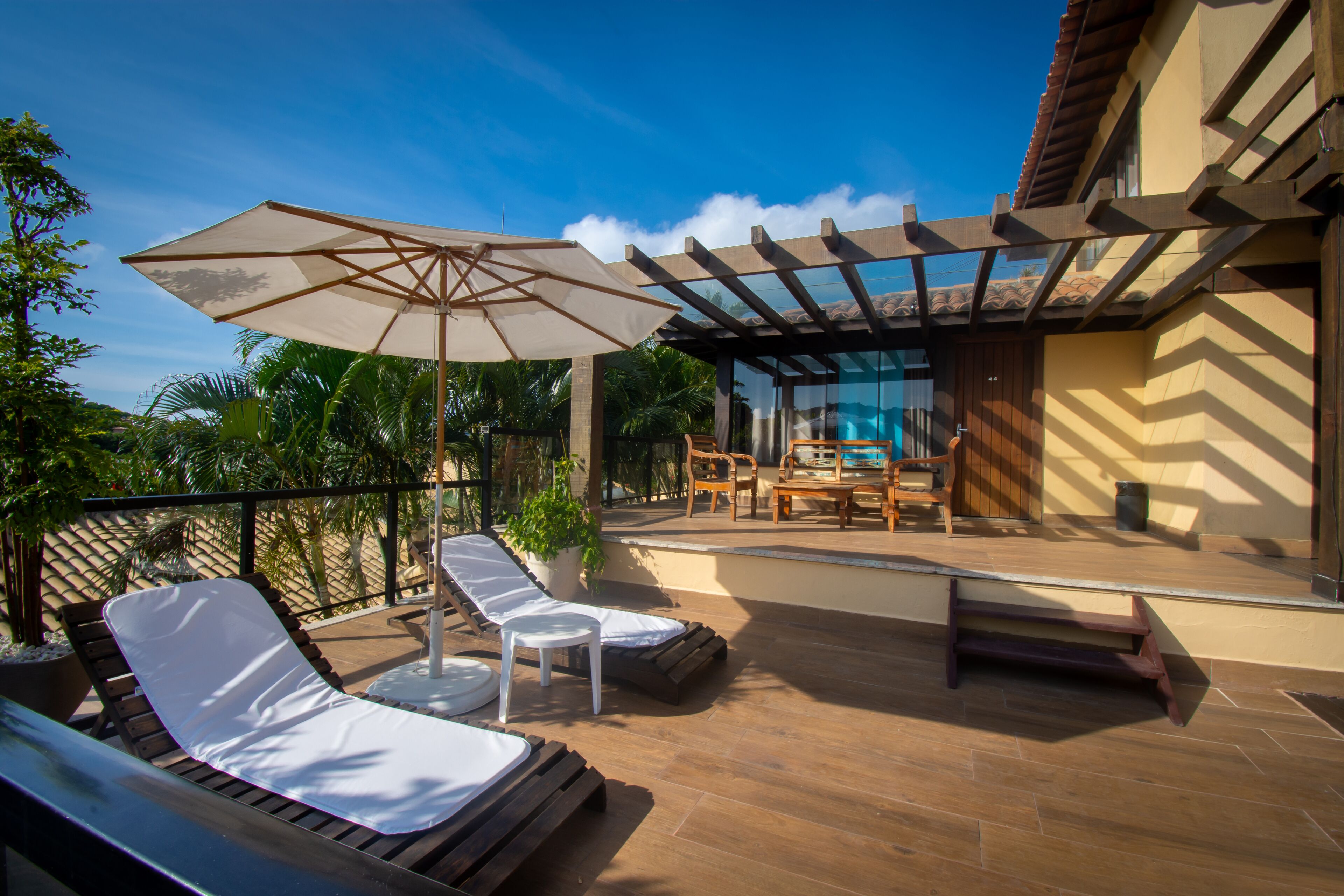 Khuôn viên nơi lưu trú