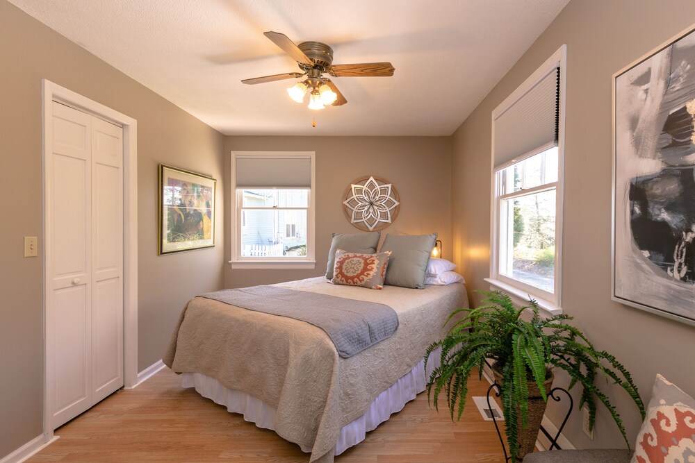 PetFriendly Mountain View Cottage Large deck & views of Blue Ridge