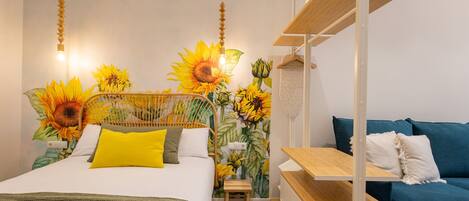 1 Schlafzimmer, BĂŒgeleisen/BĂŒgelbrett, kostenloses WLAN, BettwĂ€sche