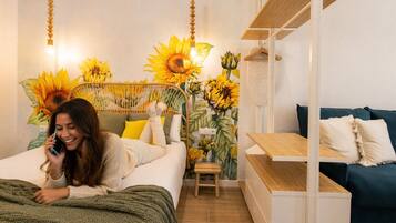 1 chambre, fer et planche à repasser, Wi-Fi gratuit, draps fournis
