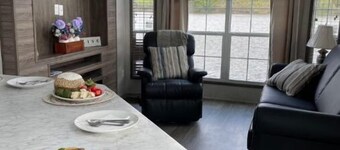  Waterfront Glamping Escape  Cozy Floating Cottages on the Peaceful Beaver River