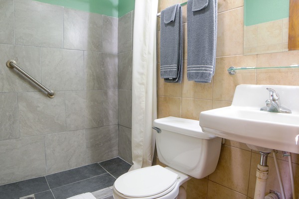 Family Suite | Bathroom | Hair dryer, towels