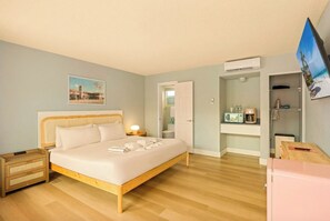 1 chambre, fer et planche à repasser, Wi-Fi, literie fournie