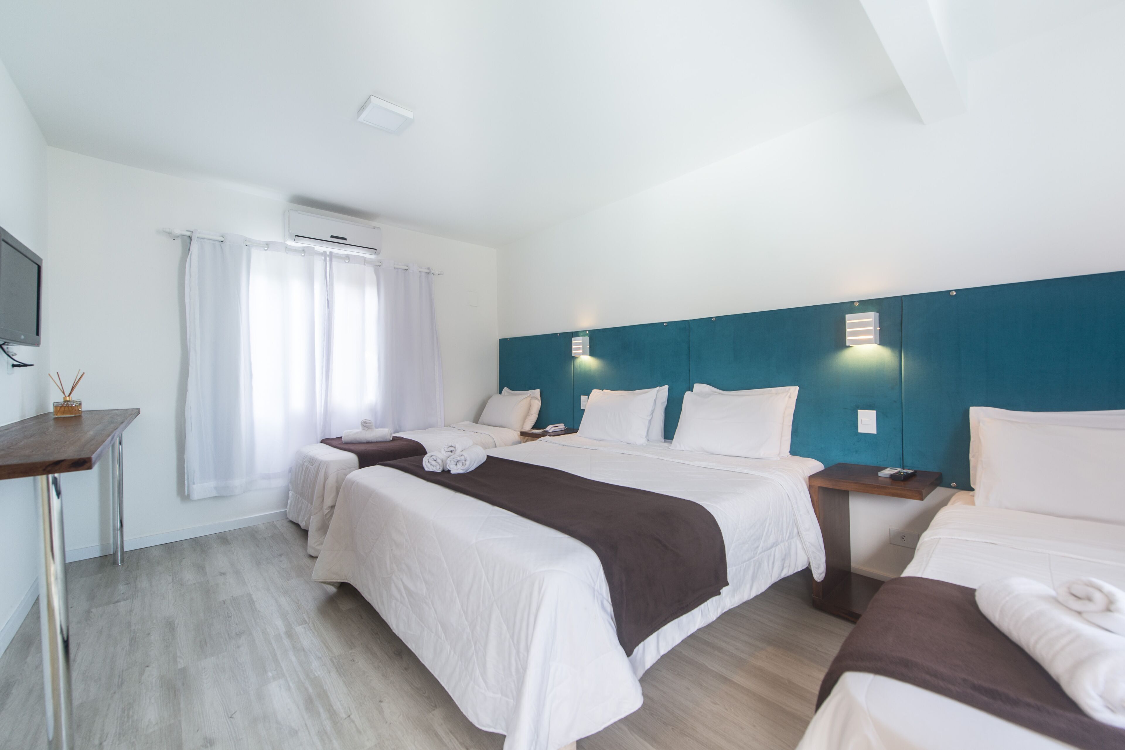 Wifi gratis y ropa de cama
