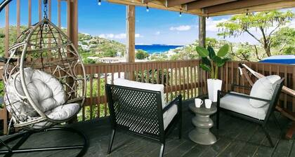 Oceanview Villa | Walk to Beach & Cruz Bay