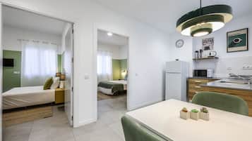 2 habitaciones, tabla de planchar con plancha y wifi gratis