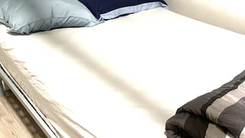 Free WiFi, bed sheets
