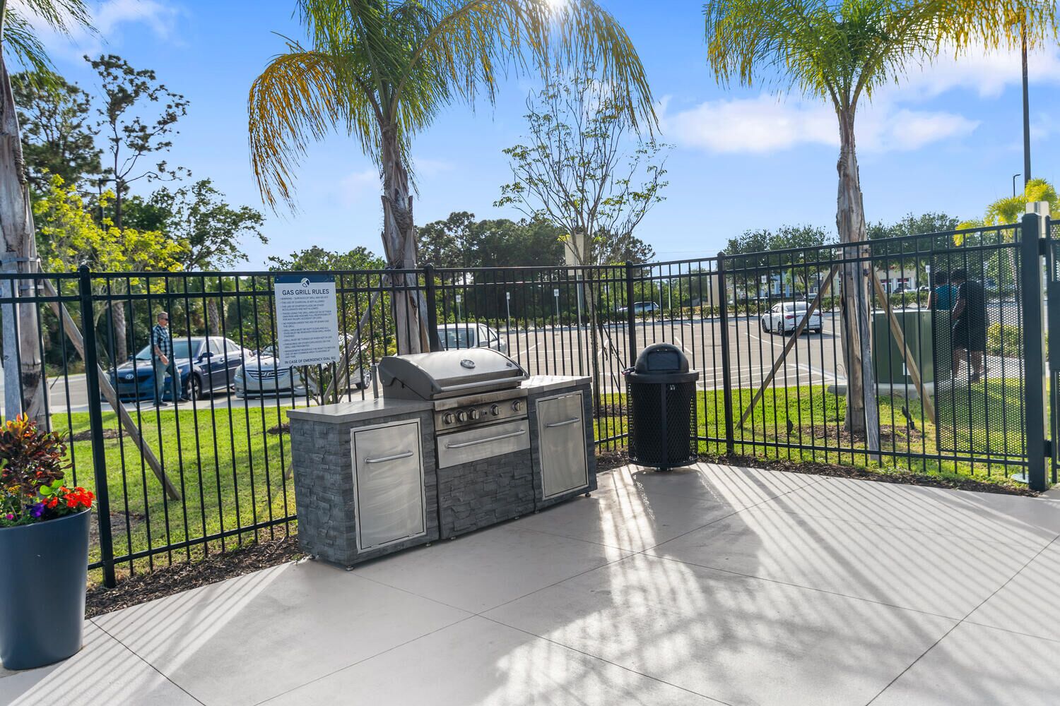 Overnattingsstedets uteområder