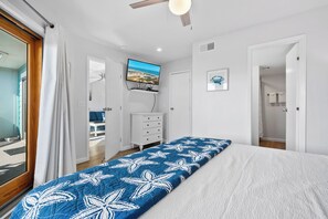 2 chambres, fer et planche à repasser, accès au Wi-Fi (inclus)