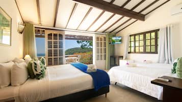 Standard Quadruple Room | In-room safe, desk, free WiFi, bed sheets