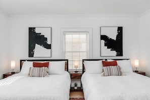 4 bedrooms, desk, iron/ironing board, WiFi