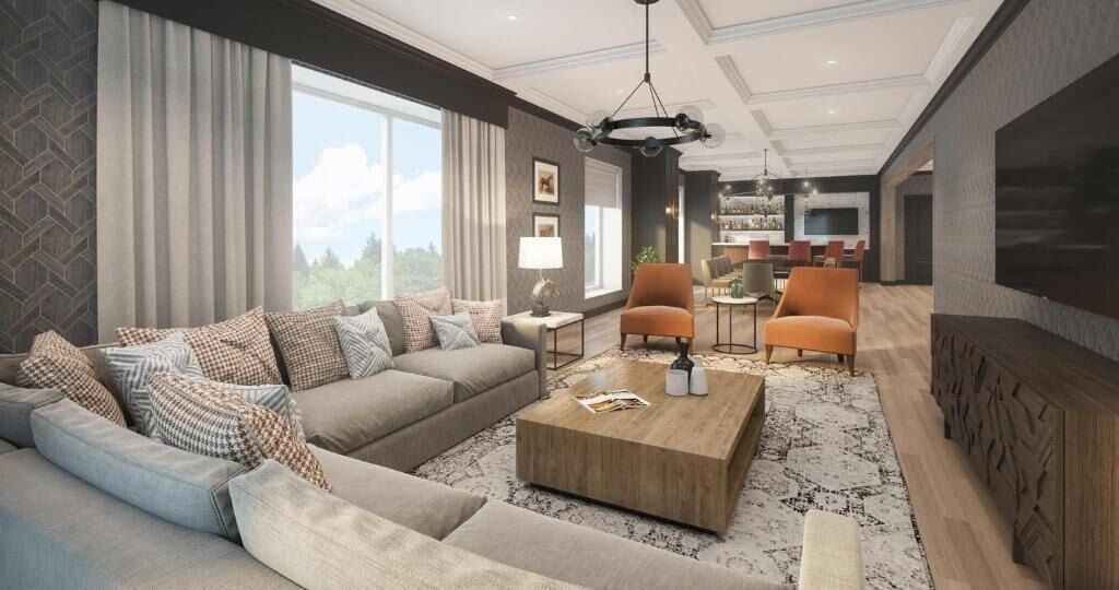 55-inch LCD TV with digital channels, TV, pay movies