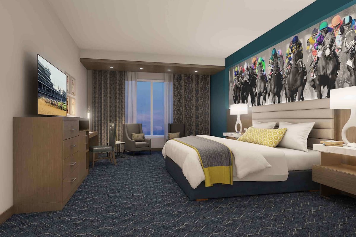 premium bedding, in-room safe, desk, laptop workspace