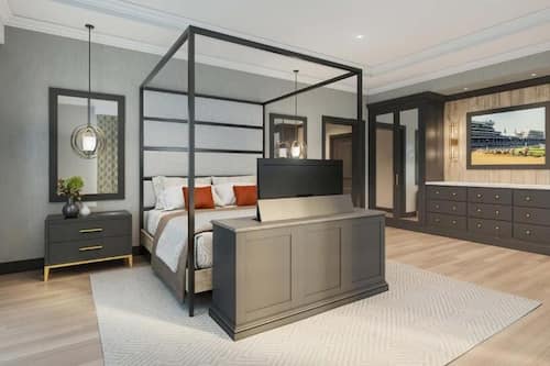 Presidential Suite, 2 Bathrooms | Premium bedding, in-room safe, desk, laptop workspace