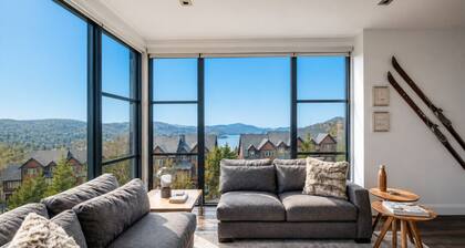 3BR Tremblant Condo | Lake-Mtn Views & Hot Tub