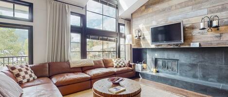 Fernseher, Kamin, Streaming-Dienste