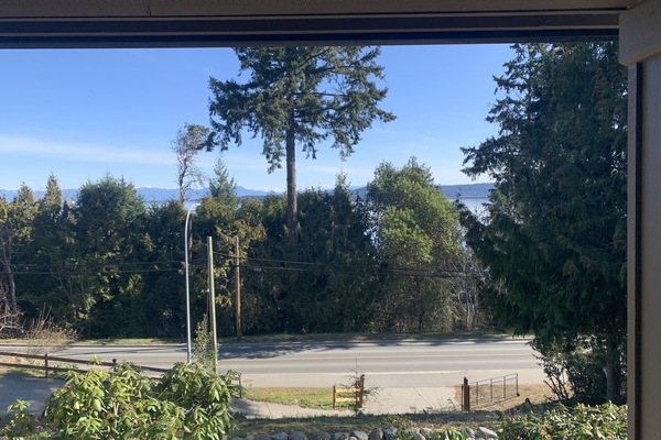 Blick von der Unterkunft