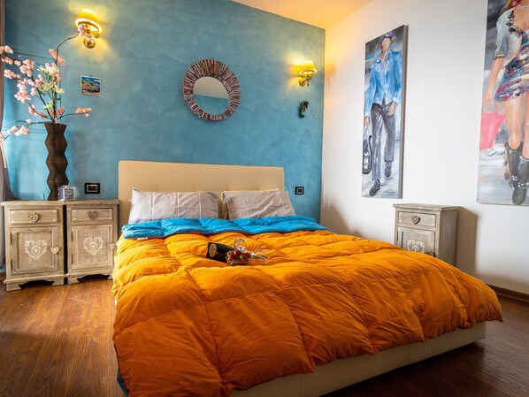 1 chambre, lit parapluie, Wi-Fi gratuit, draps fournis