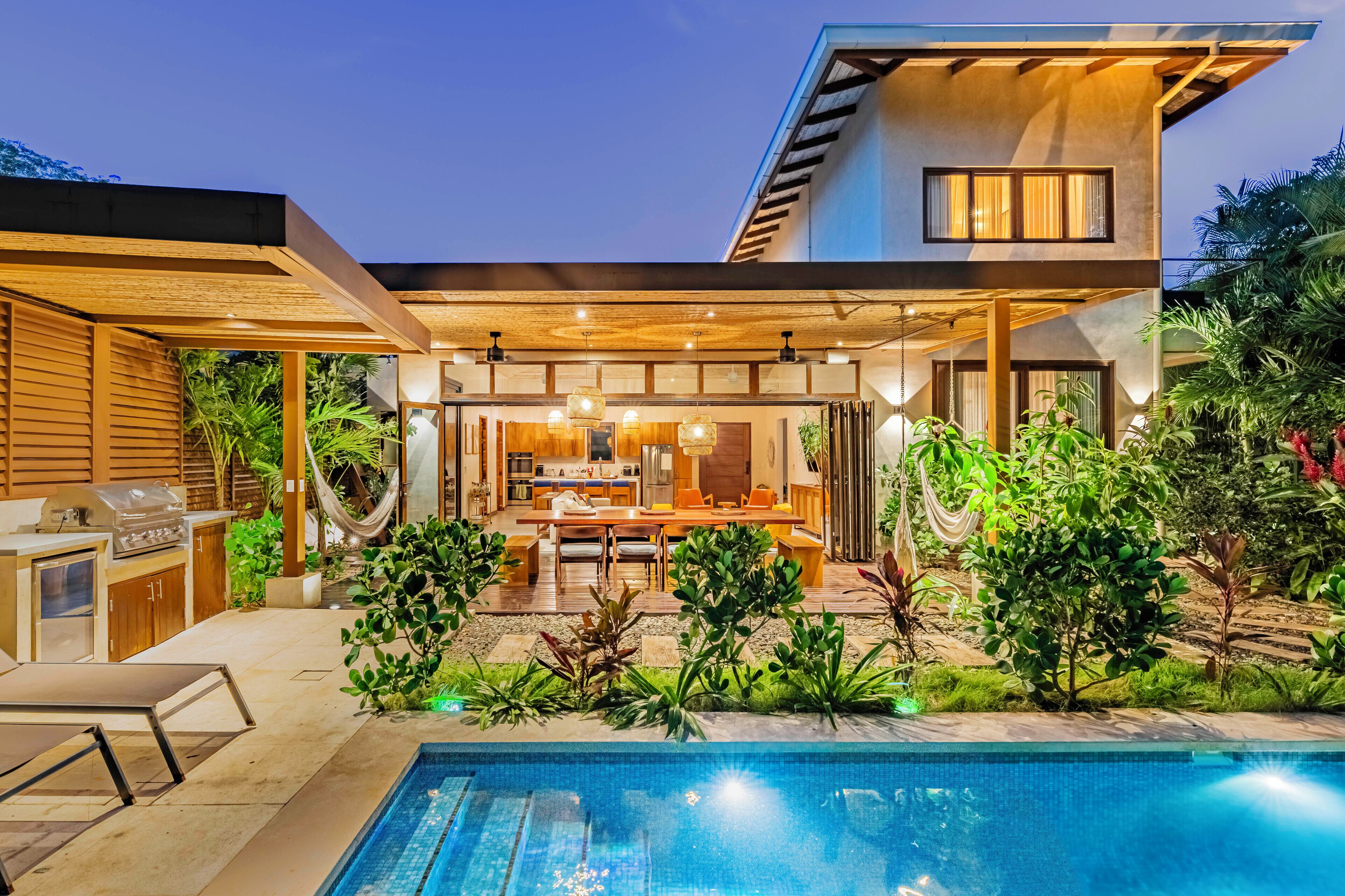 Alberca al aire libre 