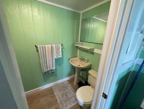 Towels, soap, toilet paper