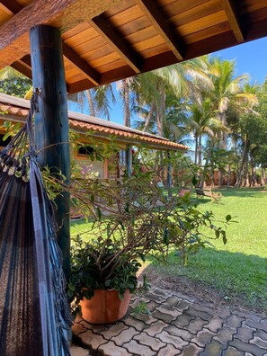 Terrace/patio - Pousada Recanto Janbor (Olímpia)