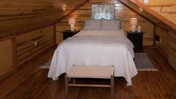 3 slaapkamers, een bureau, een strijkplank/strijkijzer, reisbedje