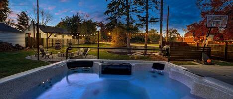 مغطس سبا خارجي