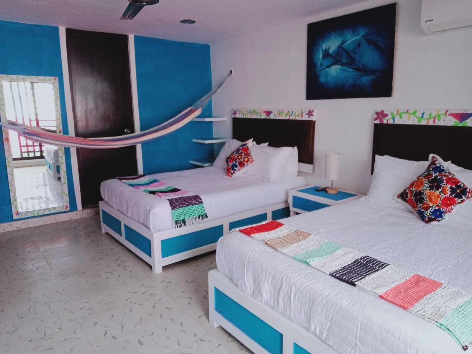 Habitación cuádruple estándar | Wifi gratis 