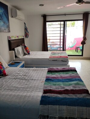 Standard Quadruple Room | Free WiFi - Tuubul Kiin Bed & Breakfast (Mérida)
