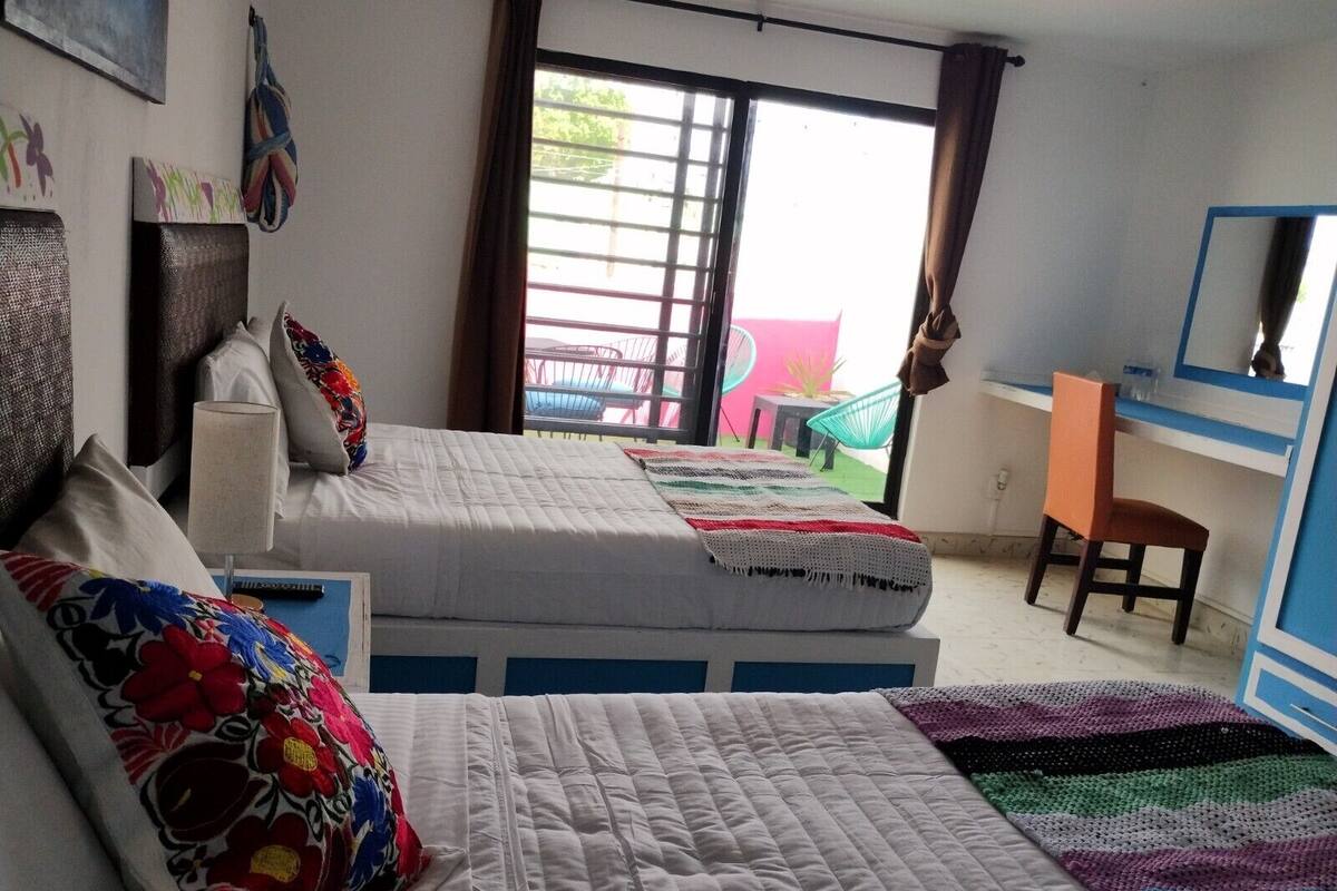 Habitación cuádruple estándar | Wifi gratis 