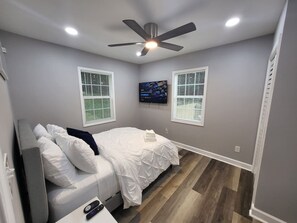 2 habitaciones, wifi gratis y ropa de cama 