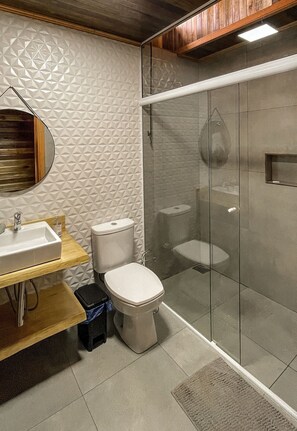 Shower, towels - Montanha do Sol - Urubici (Rio Fortuna)