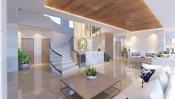 Lobby sitting area