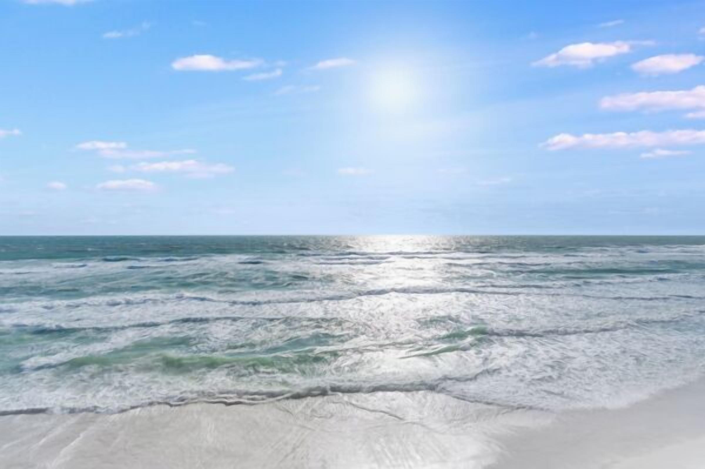 On the beach