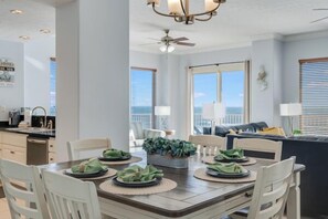 Dining - Wake Up to the Waves | Pet-Friendly Beachfront Condo 3 Bedroom (Panama City Beach)