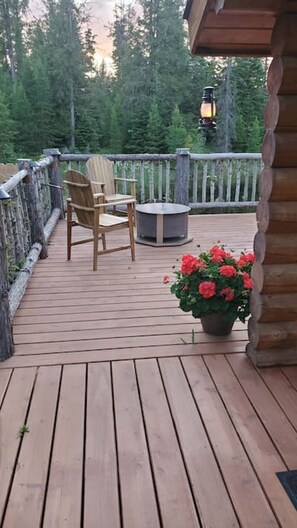 Terrace/patio - Little cabin in the woods (Whitefish)