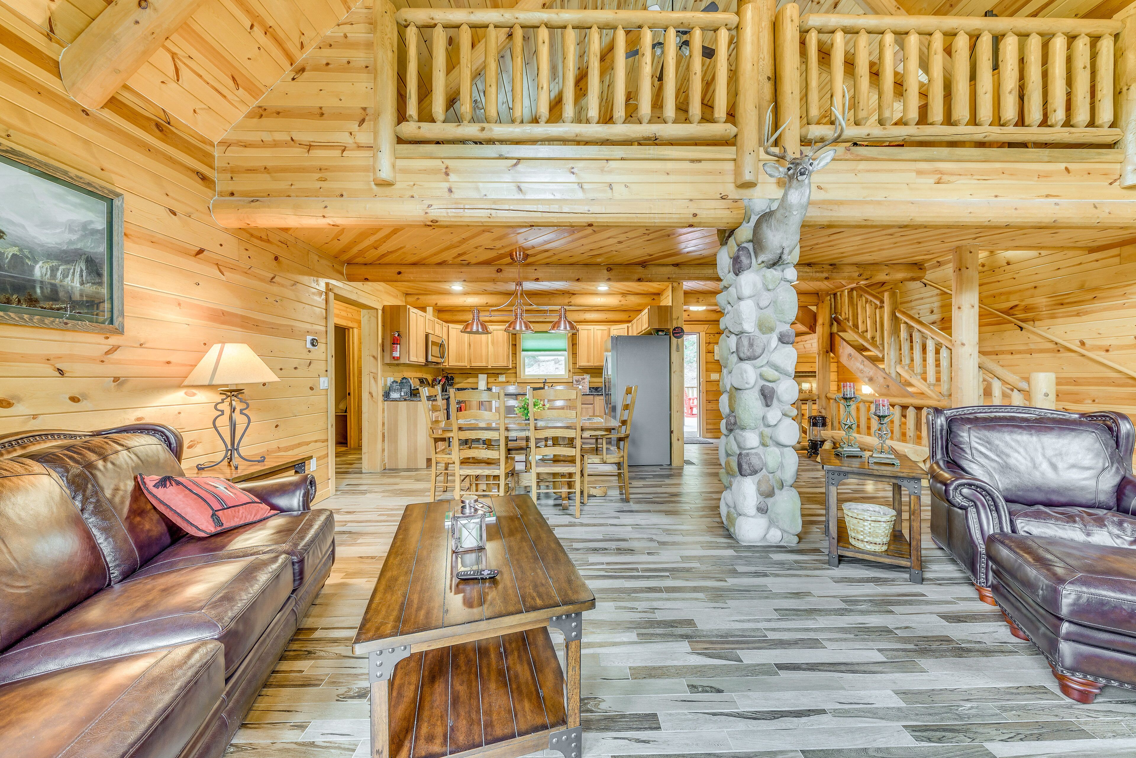 Cabin in Ruidoso w/ Game Room: Hike, Ski & Fish!