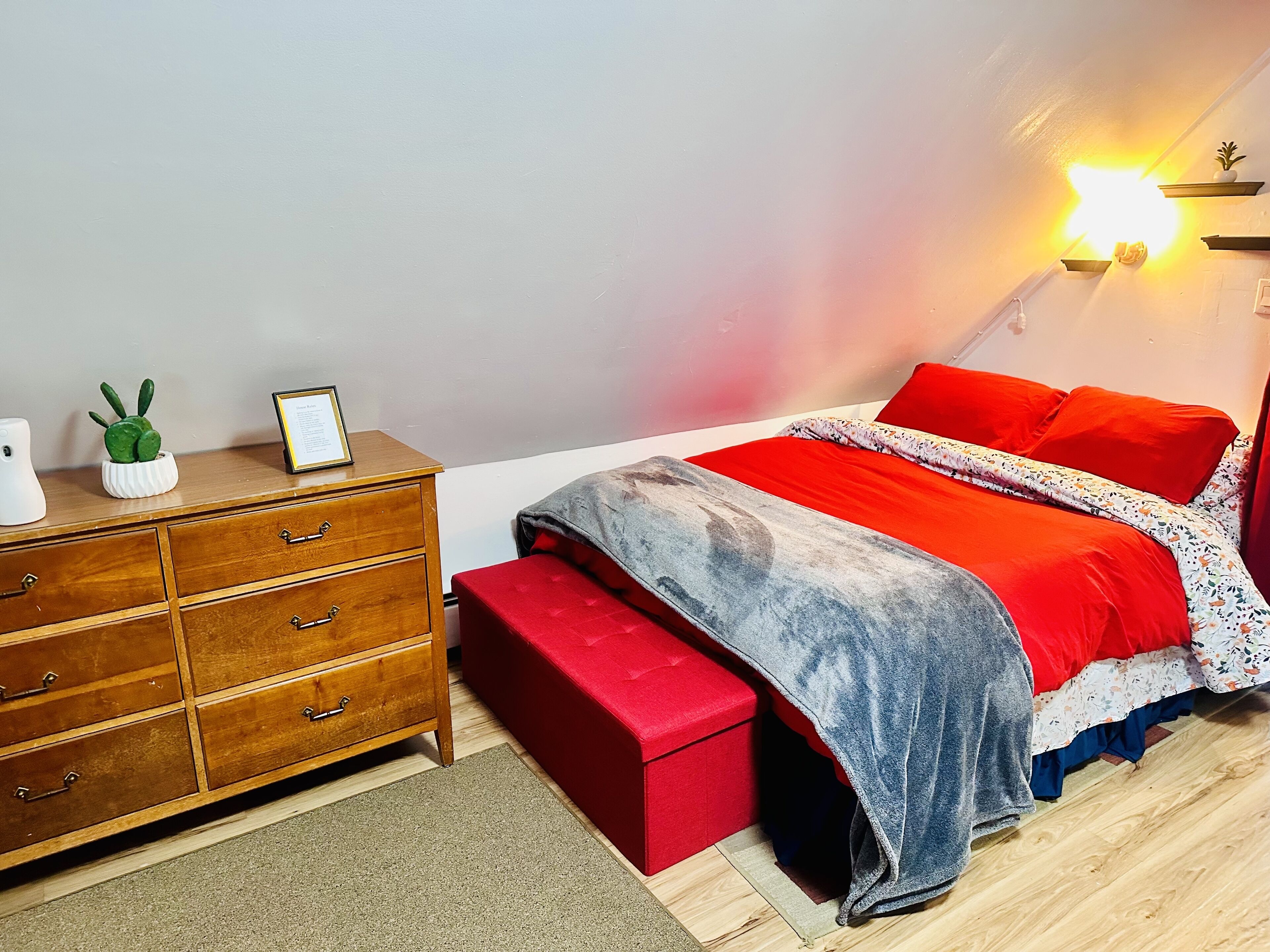 1 bedroom, WiFi, bed sheets