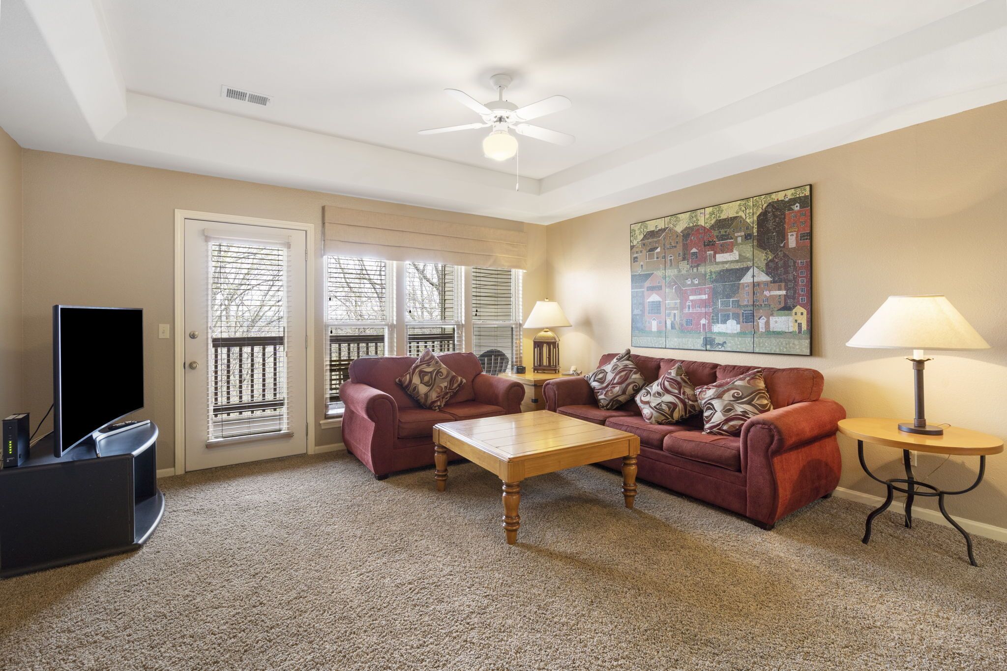 Relaxing Golf Condo with Lovely, Natural View from Private Balcony