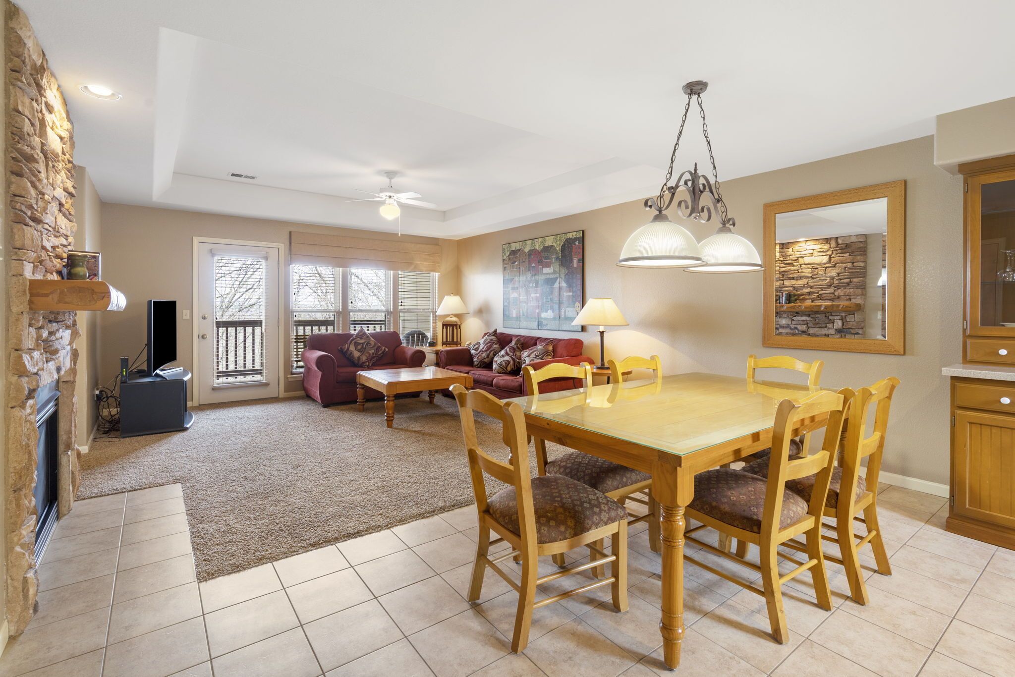 Relaxing Golf Condo with Lovely, Natural View from Private Balcony