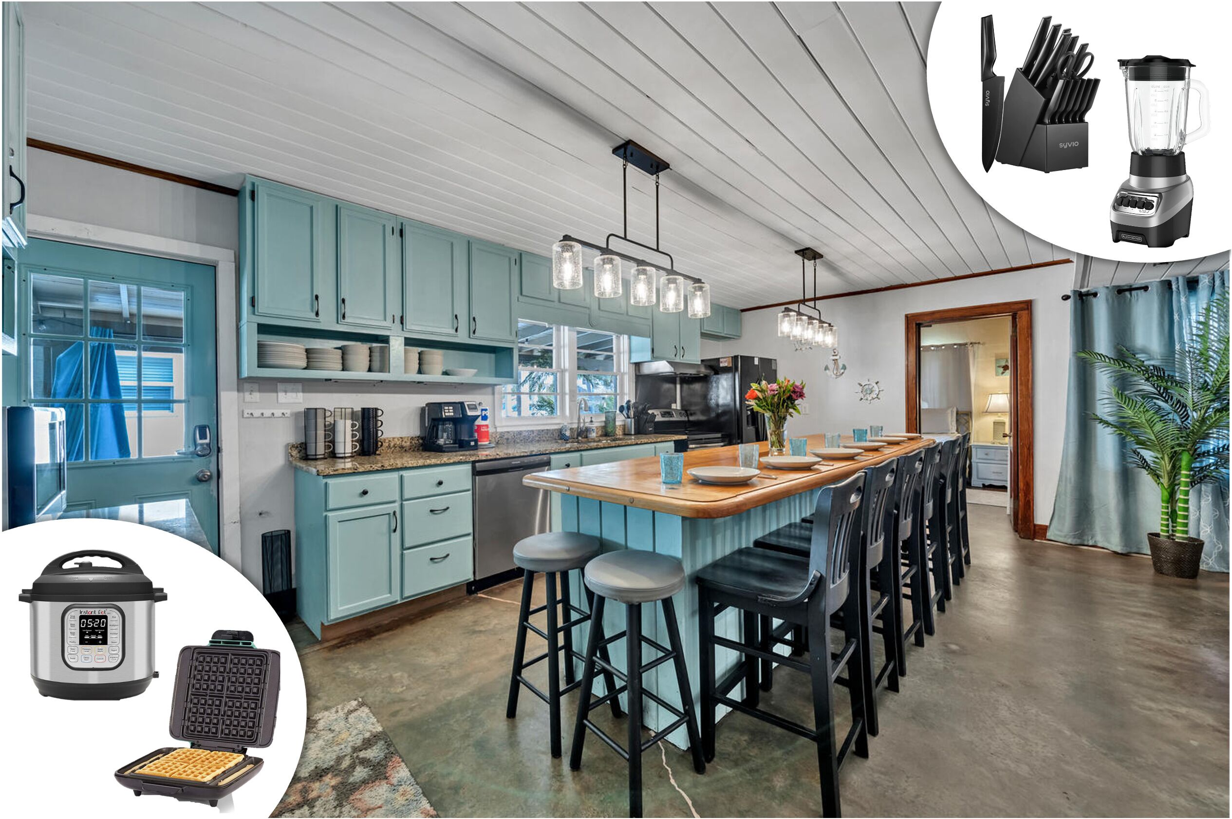 🦩Steps To Beach~Private Heated Pool~Hot Tub~Sleeps 21🦩