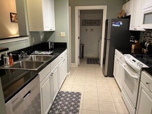 Fridge, microwave, oven, stovetop - Great Rates! 1st floor, Family Friendly,Close to OWA & FoleySportsPlex!Book Now! (Foley)