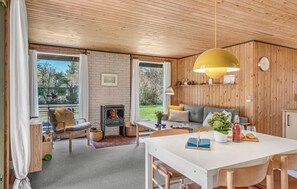 Fernseher, Kamin