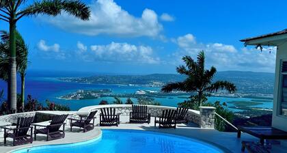 Tropical Hilltop Luxury Private Villa with Pool including Butler.