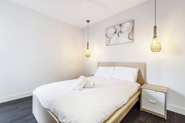 2 soveværelser, strygejern/strygebræt, gratis Wi-Fi