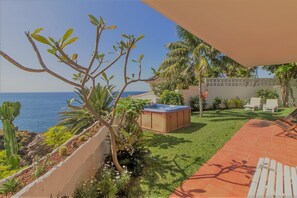 Idromassaggio all'aperto