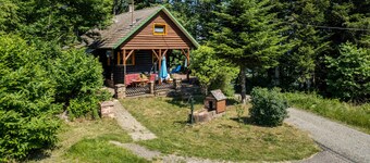 Vacation home 'Blockhaus Im Schwarzwald' in the middle of nature and with mountain view
