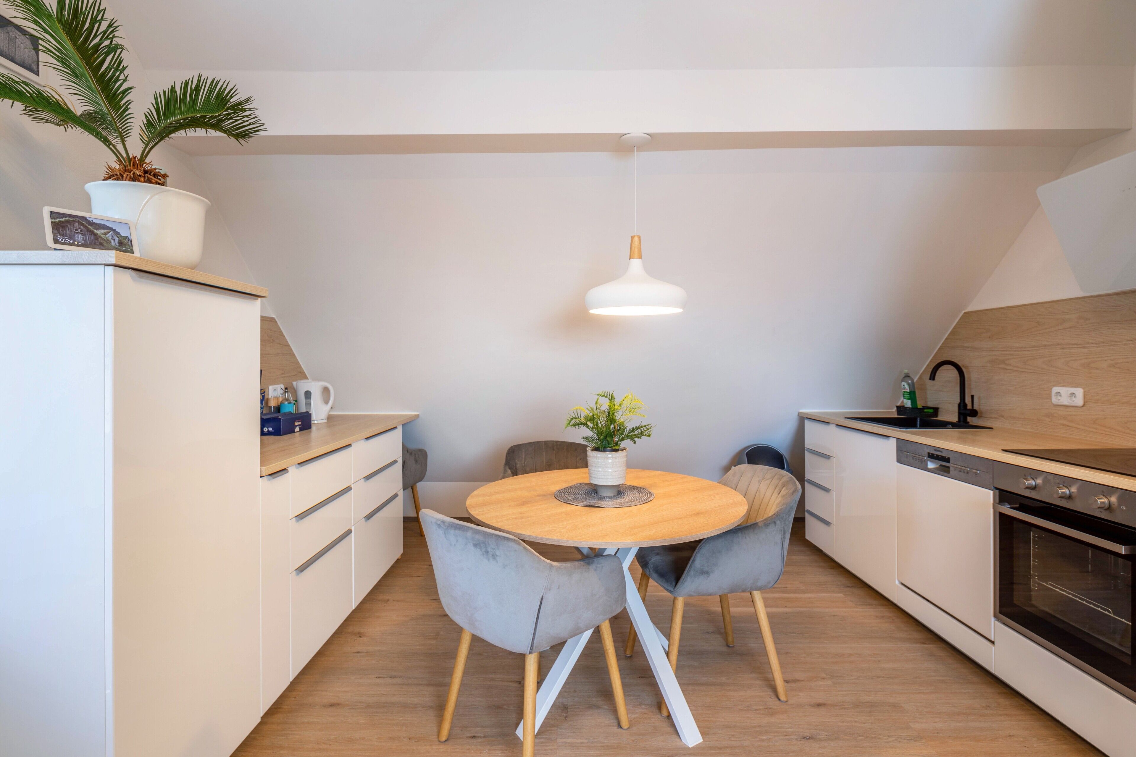 Refrigerador, horno, parrilla de estufa y lavavajillas 