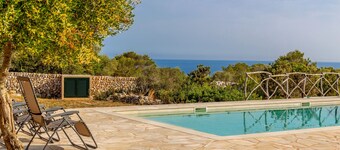 Chalet 'Sa Talaia De Artrutx' with Sea View, Private Pool and Private Terrace